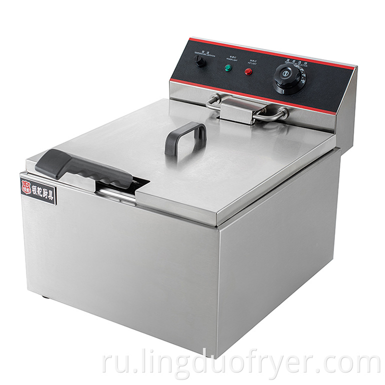 11l Single Electric Fryer Right